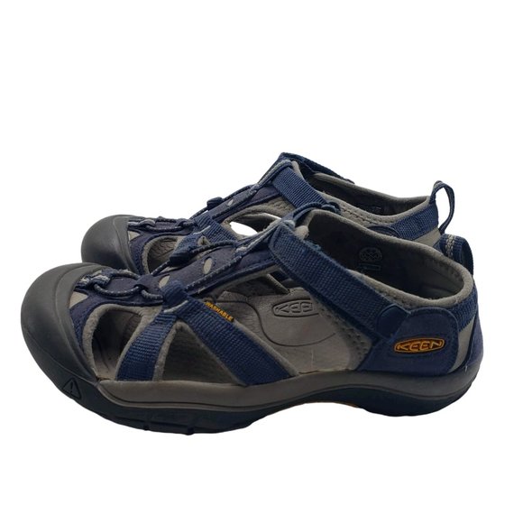 Keen Other - Keen Newport H2 Hiking Sandals Boys Youth Blue Navy 1009962 Waterproof Size 5